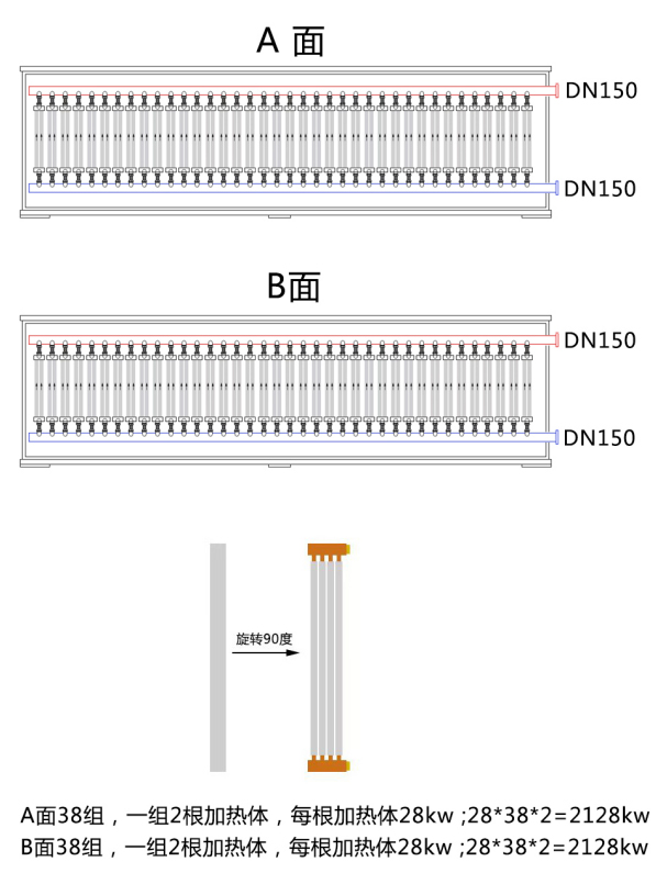 5000千瓦紫銅板式電鍋爐產(chǎn)品介紹